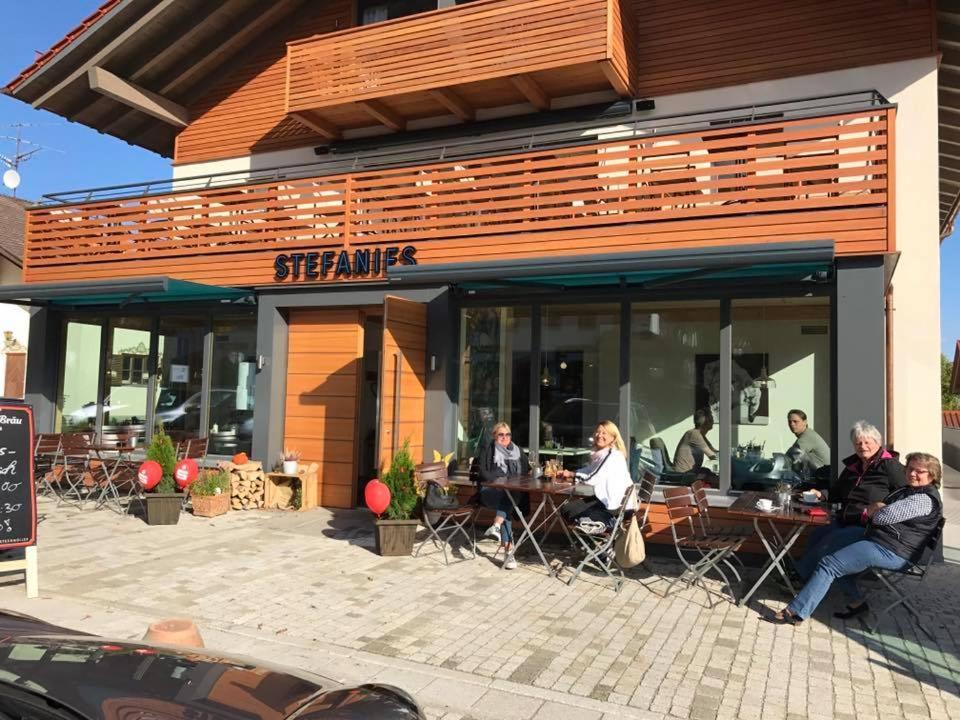 Stefanies-Cafe-Pension-Kultur Bad Feilnbach Exterior photo